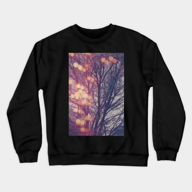 All the pretty lights (2) Crewneck Sweatshirt by karinelizabeth